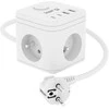 KERG SMART – 3 LIZDŲ MAITINIMO LIZDAS + USB-A+USB-C ĮKROVIKLIS 1,5M 3×1,5MM2 H05VV-F 16A/250V