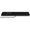 su laidu klaviatūra USB A/USB C QWERTY Dual (Mac/Windows) Satechi Slim LX3 su laidu space juodas