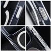 Dėklas Korpusas Samsung A57 Forcell F-Protect Clear Hybrid Premium suderinamas su MagSafe skaidrus 0INT