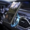 Oem Air Outlet Universalus telefono laikiklis automobiliui, sidabrinis