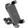 Bike holder for phone XQISIT NP for hadlebar (5 - 7,7") juodas