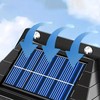 Lampa Solar LED garden lamp facade RC-K-1536 juodas
