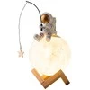 Oem Moon stalinė lempa / drėkintuvas ASTRONAUT sėdimas Art Deco (modelis 5) AFSH