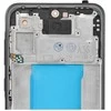 Zila LCD ekranas, skirtas SAMSUNG A36 5G HARD OLED, su rėmeliu