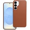 Oem LEATHER MAG COVER dėklas skirtas Samsung Galaxy S25 PLUS rudos spalvos