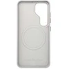Oem LEATHER MAG COVER dėklas, suderinamas su MagSafe, skirtas SAMSUNG S25 pilkas