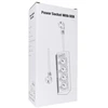 Oem rozeta su 4 lizdais, maks. 3680W, 2xUSB A, 2x type C jungtys su 2m maitinimo laidu E42 balta