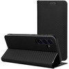 Oem Dėklas su klapką na Samsung S26 Luna Book Carbon juoda