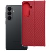 Oem Dėklas su klapką na Samsung S26 PLUS Luna Book Carbon raudona
