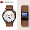Magnetinis dirželis „Samsung Galaxy Watch Forcell F-Design FS20“ laikrodžiui, 22 mm, juodas, eko oda
