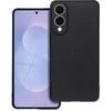 4Kom Oem Matinis dėklas skirtas Samsung Galaxy S25 Edge juodos spalvos