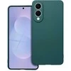 4Kom Oem Matinis dėklas skirtas Samsung Galaxy S25 Edge dark žalios spalvos
