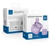 BlueStar Belaidės ausinės Blue Star FI7 TWS violetinė