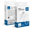 Blue Star USB A tipo į „Lightning“ tipo maitinimas, mėlynas, žvaigždės formos, 2,4A, 1 m, DC-001AL2.4 baltas