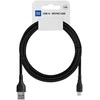 USB A į Micro USB laidas Blue Star 2A ECO 1 m PJ68-23-2 juodas