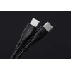 USB A į USB C laidas Blue Star 3A 60W ECO 1 m PJ68-25-3 juodas