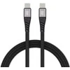 BlueStar USB C į USB C laidas Blue Star 3A 60W PD QC4.0 su pyne 1,2 m TFK-DC-003 juodas