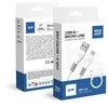 USB A į Micro USB kabelis Blue Star 2A 1 m DC99M baltas