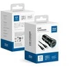 BlueStar Automobilinis įkroviklis Blue Star USB C + USB A QC3.0 PD AFC PPS 3A 25W + laidas USB C į USB C juodas