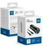 BlueStar Įkroviklis automobilinis Blue Star (1xUSB-C; QC 3.0; 30W) + laidas "USB-C(Type-C) to USB-C(Type-C)" juodas