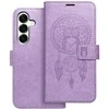 Oem MEZZO Book dėklas skirtas Samsung Galaxy S25 dreamcatcher violetinės spalvos