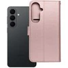 Dėklas su klapką na Samsung S26 PLUS Mezzo Book mandala złoto-rožinė