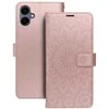 Forcell Oem MEZZO Book dėklas skirtas Samsung Galaxy A06 mandala rose aukso spalvos