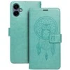 Forcell Oem MEZZO Book dėklas skirtas Samsung Galaxy A06 dreamcatcher žalios spalvos