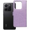 Greengo Oem MEZZO Book dėklas skirtas Xiaomi Redmi Note 14 4G (GLOBAL - 164,84mm x 78,15mm x 8,16mm) dreamcatcher violetinės spalvos