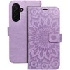 Dėklas su klapką na Xiaomi Redmi NOTE 15 5G Mezzo Book mandala violetinė