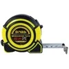 Realprices Measure steel tape 5 m x 19 mm with lock RC-K-1300 juodas yellow