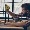 Realprices Measure steel tape 5 m x 19 mm with lock RC-K-1300 juodas yellow