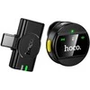 Wireless microphone USB C Hoco L21 juodas