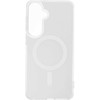 Oem Dėklas na Samsung S26 PLUS Clear Fusion Mag Cover zgodne su MagSafe balta