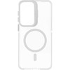 Oem Dėklas na Samsung S26 PLUS Lens Mag Cover zgodne su MagSafe balta