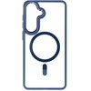 Dėklas ROAR futerał MAG BUMPER kompatybilny su MagSafe do SAMSUNG S26 Plus mėlyna