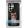 Nimmy F5ca5 Šaunus katės dėklas, skirtas „Samsung Galaxy S26 Ultra“, juodas
