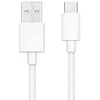 OPPO originalus kabelis USB A iki C tipo 3A DL143 1 m baltas urmu