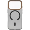 Dėklas Oem Case for iPhone 17 Pro / 18 Pro Go Oranžinis compatible with MagSafe juodas