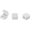 Blue Star PJ-OCZ7 magnetic cable organizer - baltas (3 pcs.)