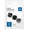 Blue Star PJ-OCZ7 magnetic cable organizer - juodas (3 pcs.)