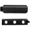 BlueStar Blue Star PJ-OCZ5 magnetic self-adhesive organizer for 3 cables - juodas (2 pcs.)