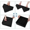 Underwear socks drawer organizer 24 compartments RC-K-1087 juodas