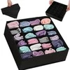 Underwear socks drawer organizer 24 compartments RC-K-1087 juodas