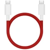 OnePlus SUPERVOOC USB-C/USB-C magnetinis kabelis 10A 1.2m raudonos spalvos