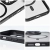 Oem Dėklas na Xiaomi Redmi Note 15 PRO 5G Full Matte Mag Cover zgodne su MagSafe juoda