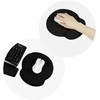 Kilimėlis Oem Ergonomic pelės kilimėlio riešo atrama 250 x 230 x 25 mm juodas