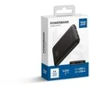 BlueStar Blue Star Mėlynas STAR powerbank 5000 mAh 2A W0539 juodos spalvos