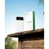 Powerbankas Charmast W1148 5V 3A 10000 mAh su įmontuotais laidais USB A / USB C / Lightning / Micro USB Baltas
