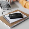Nešiojamoji baterija Forcell F-Energy Energo P20K2 QC3.0 PD 3A 22,5W 20000 mAh juoda